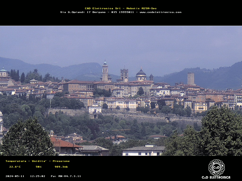 immagine della webcam nei dintorni di Dalmine: webcam Bergamo