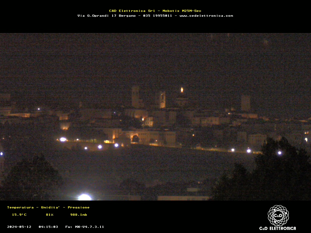 immagine della webcam nei dintorni di Orio al Serio: webcam Bergamo