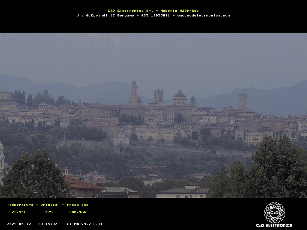 immagine della webcam nei dintorni di Albino: webcam Bergamo