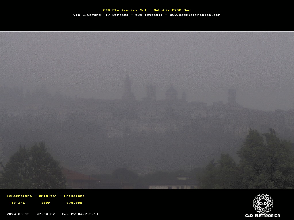 immagine della webcam nei dintorni di Brembate: webcam Bergamo