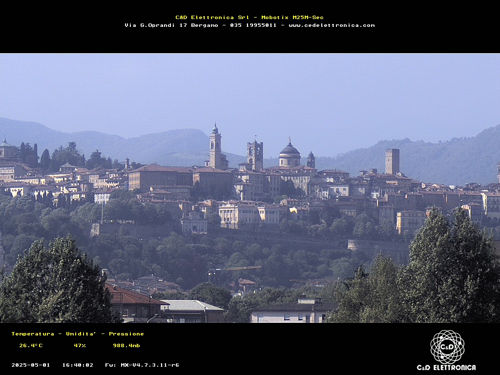 immagine della webcam nei dintorni di Ponte San Pietro: webcam Bergamo