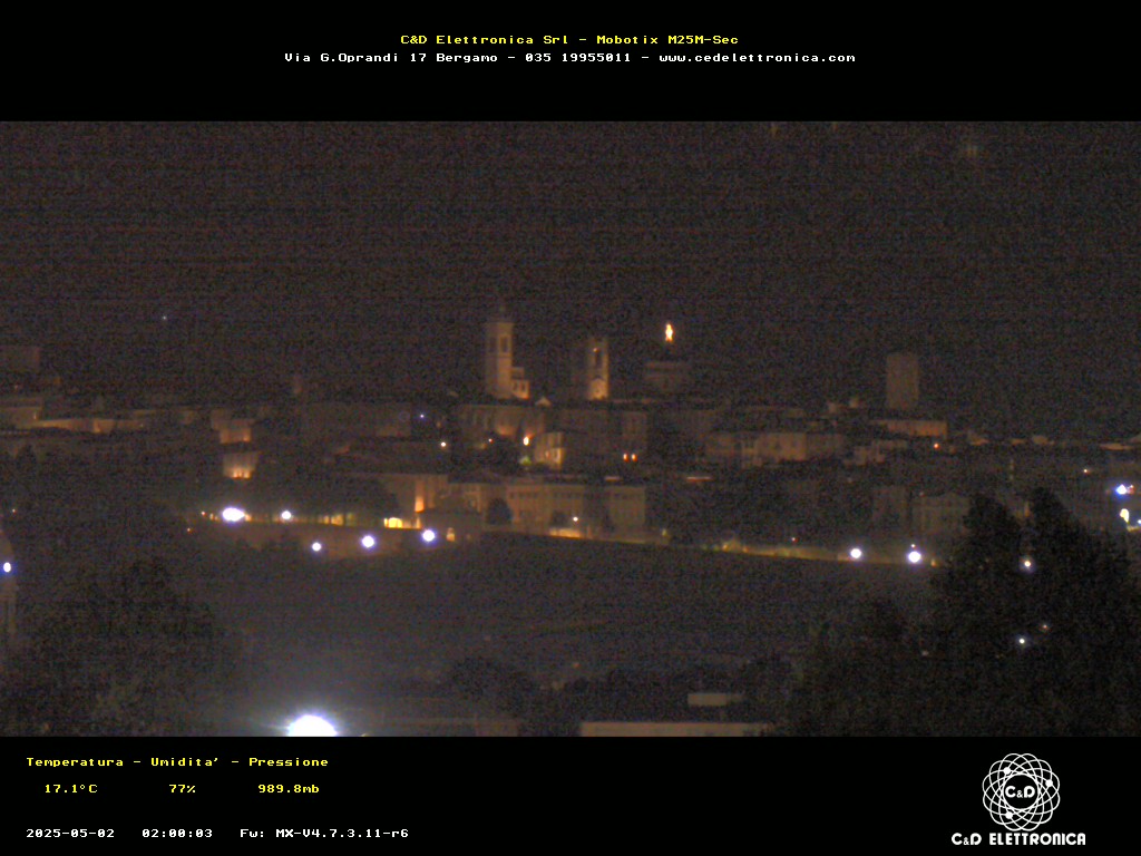 immagine della webcam nei dintorni di Trezzo sull'Adda: webcam Bergamo