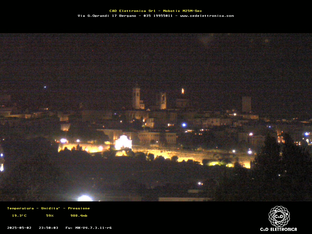 immagine della webcam nei dintorni di Telgate: webcam Bergamo