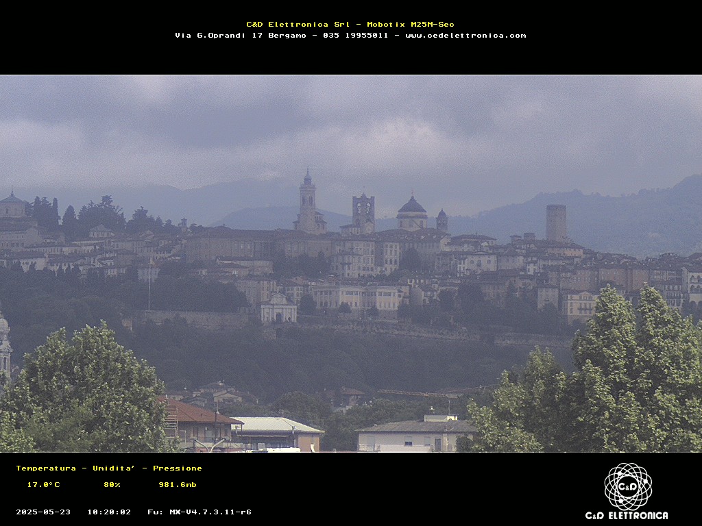 immagine della webcam nei dintorni di San Pellegrino Terme: webcam Bergamo