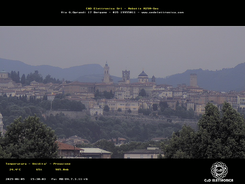 immagine della webcam nei dintorni di Orio al Serio: webcam Bergamo