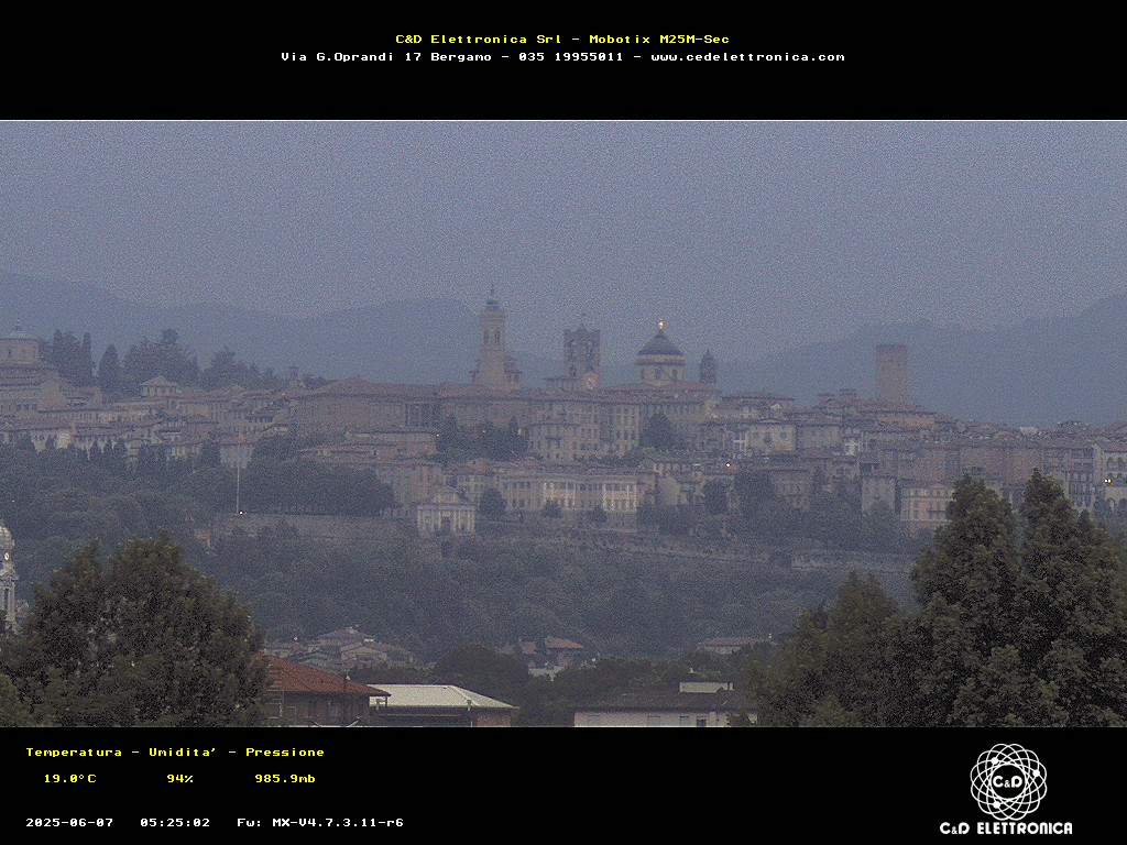 Preview delle webcam di Bergamo