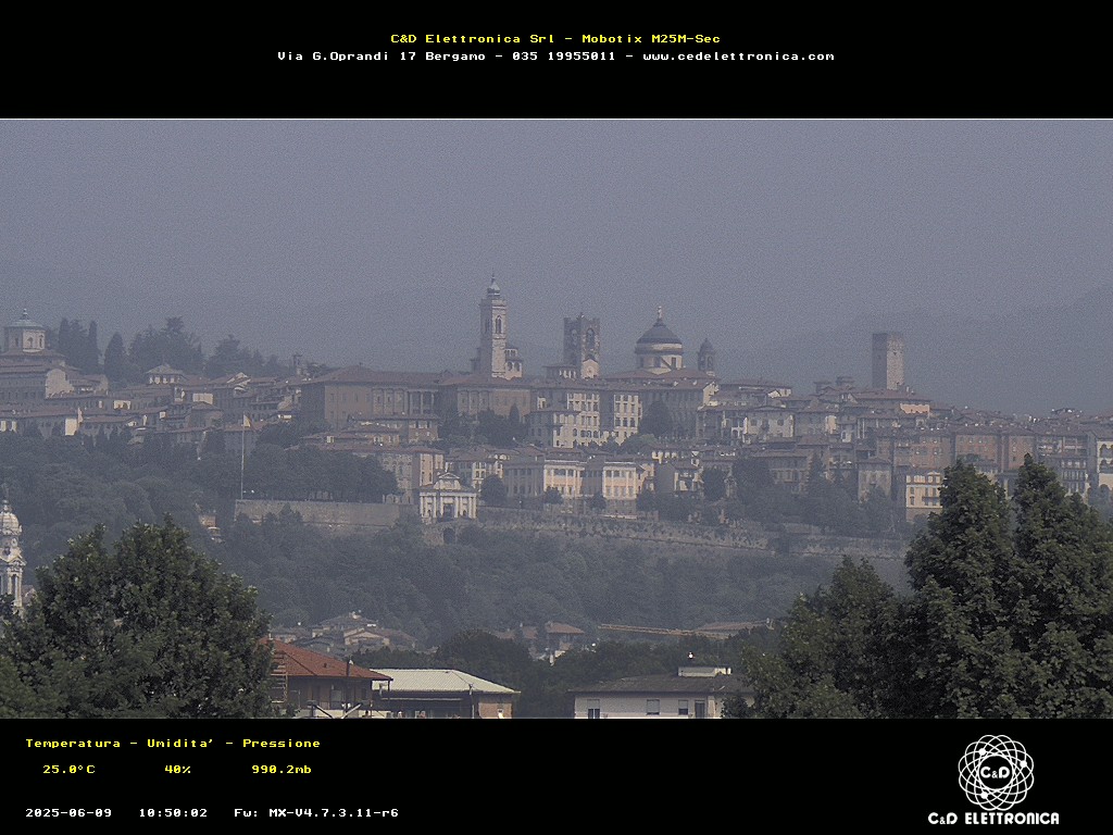 immagine della webcam nei dintorni di Almenno San Salvatore: webcam Bergamo
