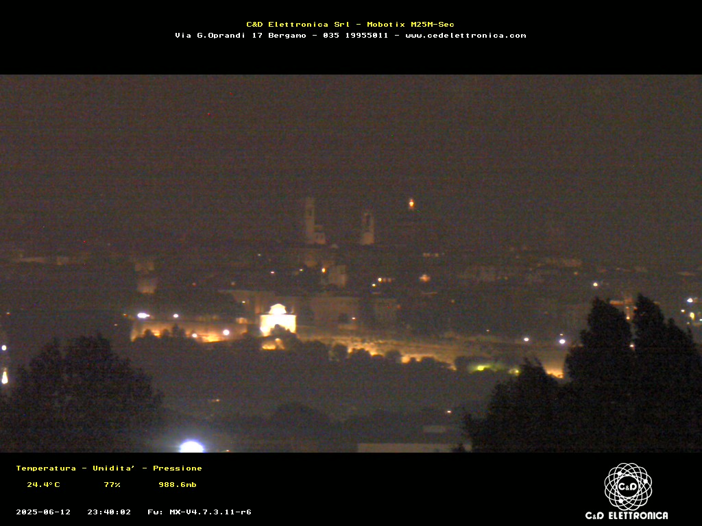 immagine della webcam nei dintorni di Orio al Serio: webcam Bergamo