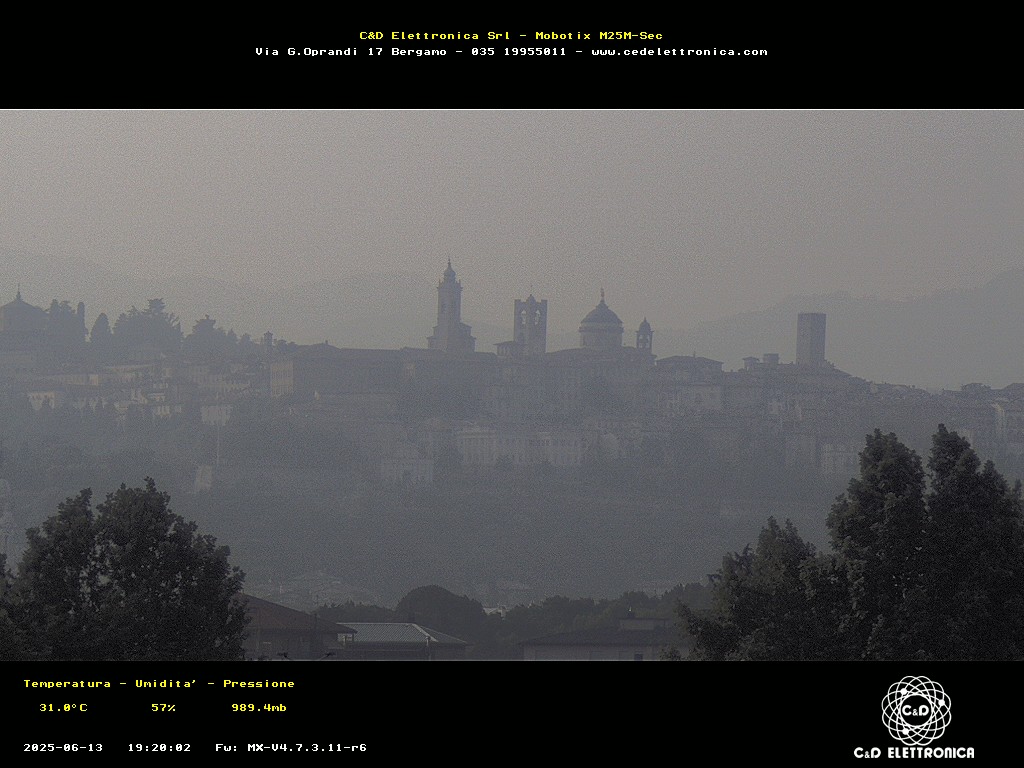 immagine della webcam nei dintorni di Albino: webcam Bergamo