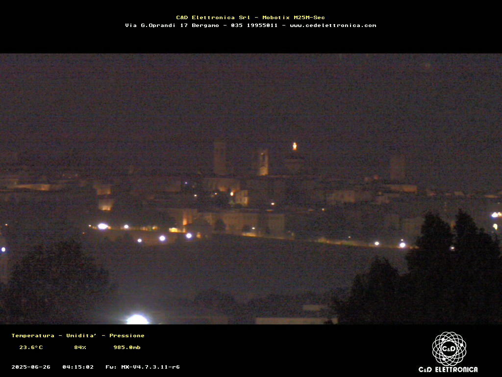 immagine della webcam nei dintorni di Orio al Serio: webcam Bergamo