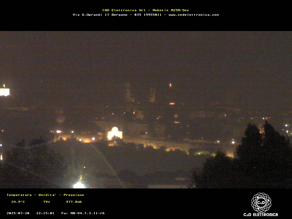 immagine della webcam nei dintorni di Almenno San Salvatore: webcam Bergamo