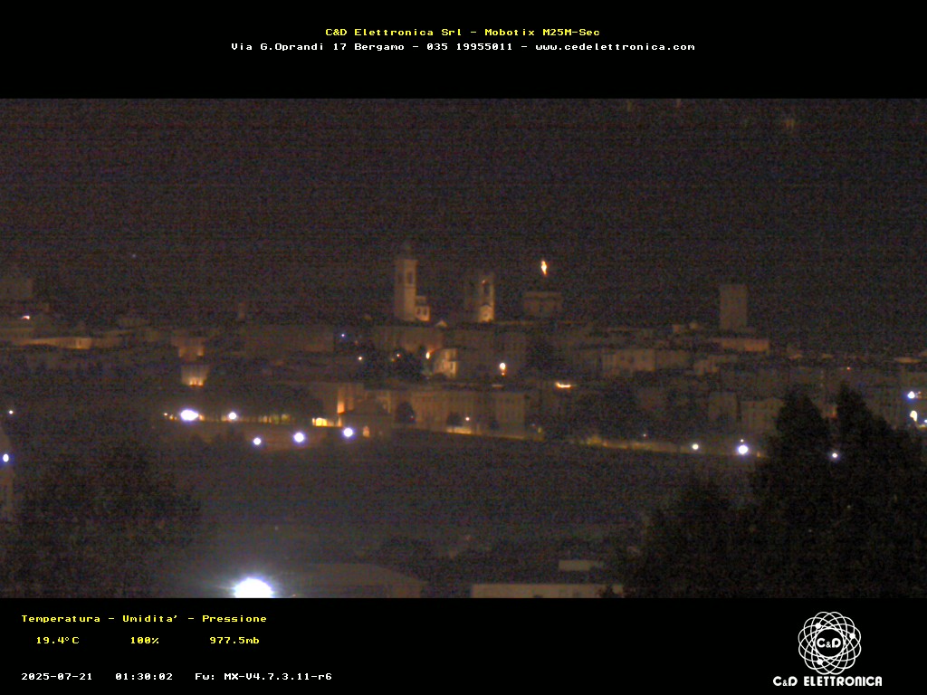 immagine della webcam nei dintorni di Orio al Serio: webcam Bergamo