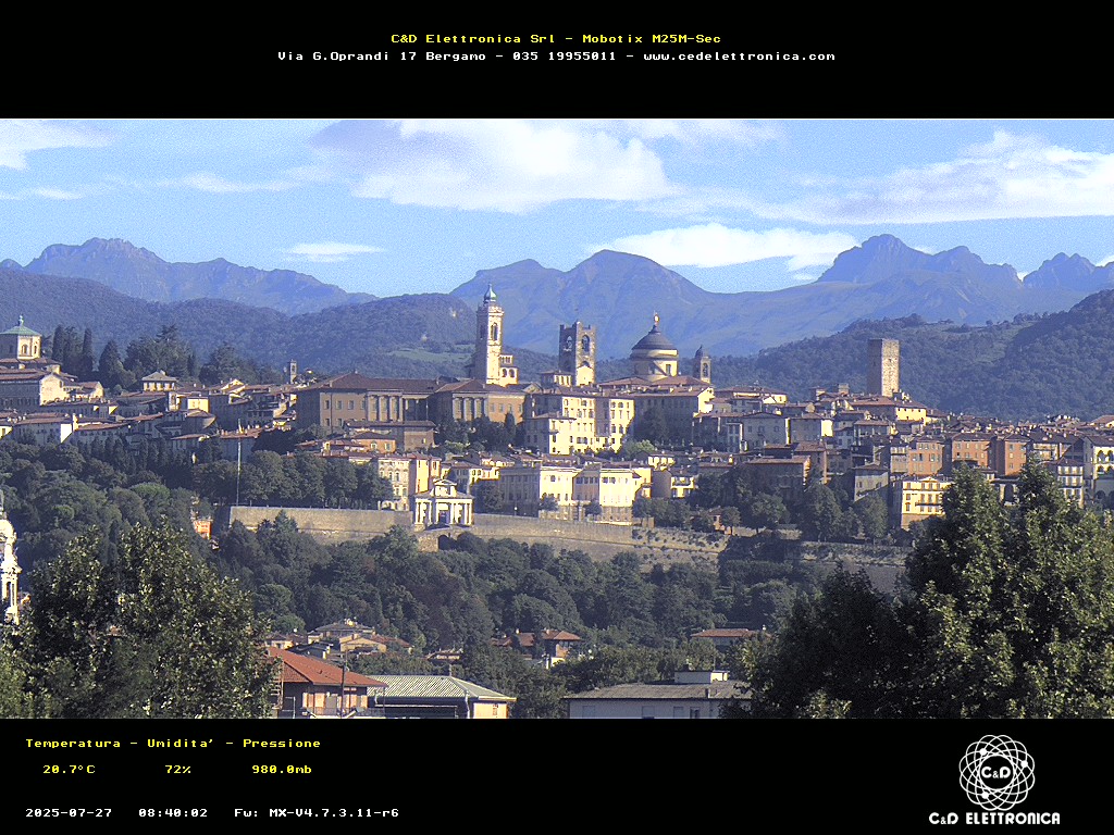 immagine della webcam nei dintorni di Zogno: webcam Bergamo