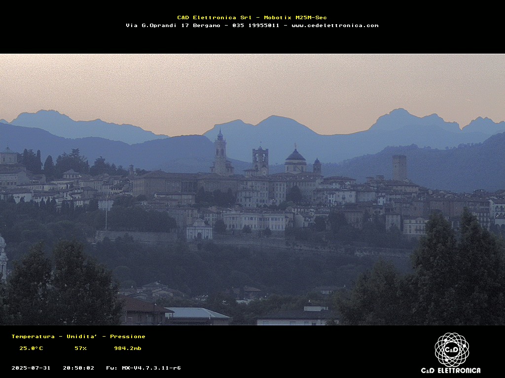 immagine della webcam nei dintorni di Osio Sotto: webcam Bergamo