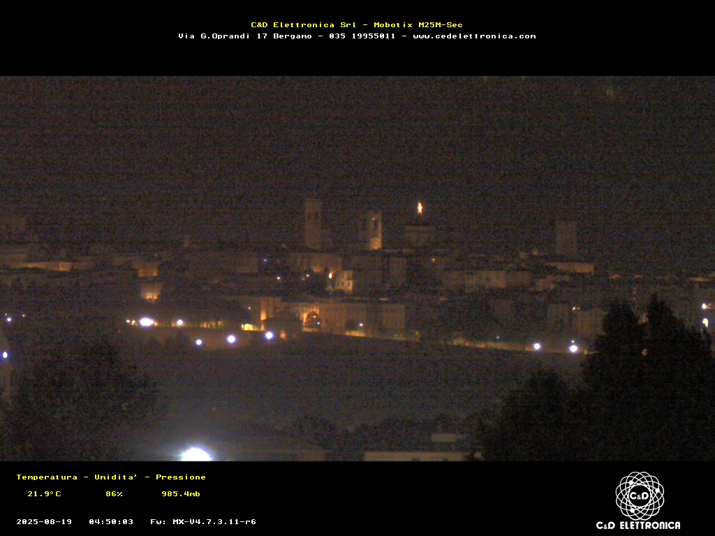 immagine della webcam nei dintorni di Orio al Serio: webcam Bergamo
