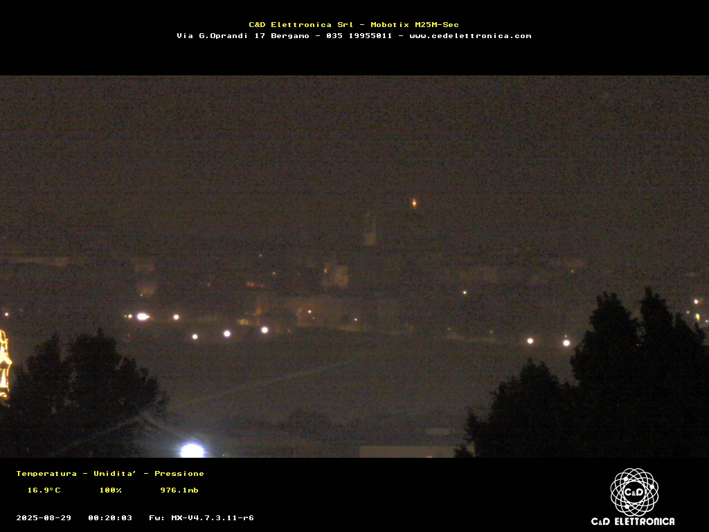 immagine della webcam nei dintorni di Strozza: webcam Bergamo