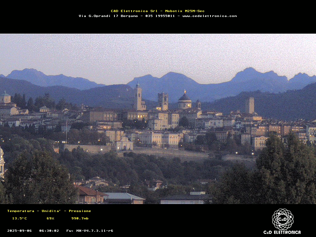 immagine della webcam nei dintorni di Cividate al Piano: webcam Bergamo