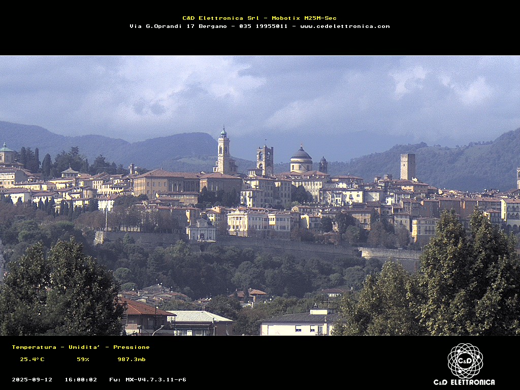 immagine della webcam nei dintorni di Strozza: webcam Bergamo