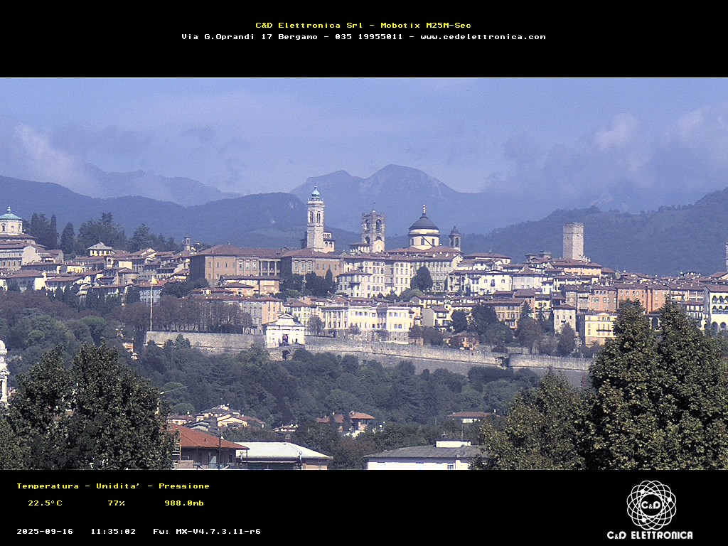 immagine della webcam nei dintorni di Albino: webcam Bergamo